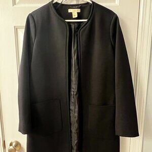 H&M Car Coat in Black